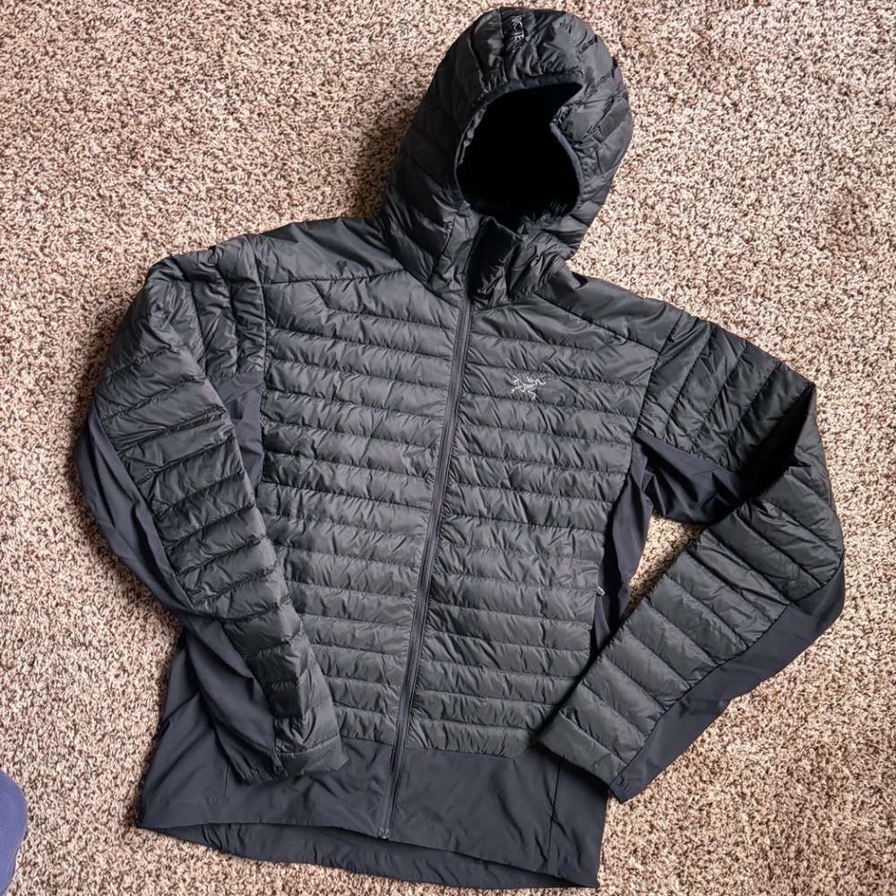 Arc'teryx Women's Cerium Hybrid Hoody Medium Puffy Jacket, Black